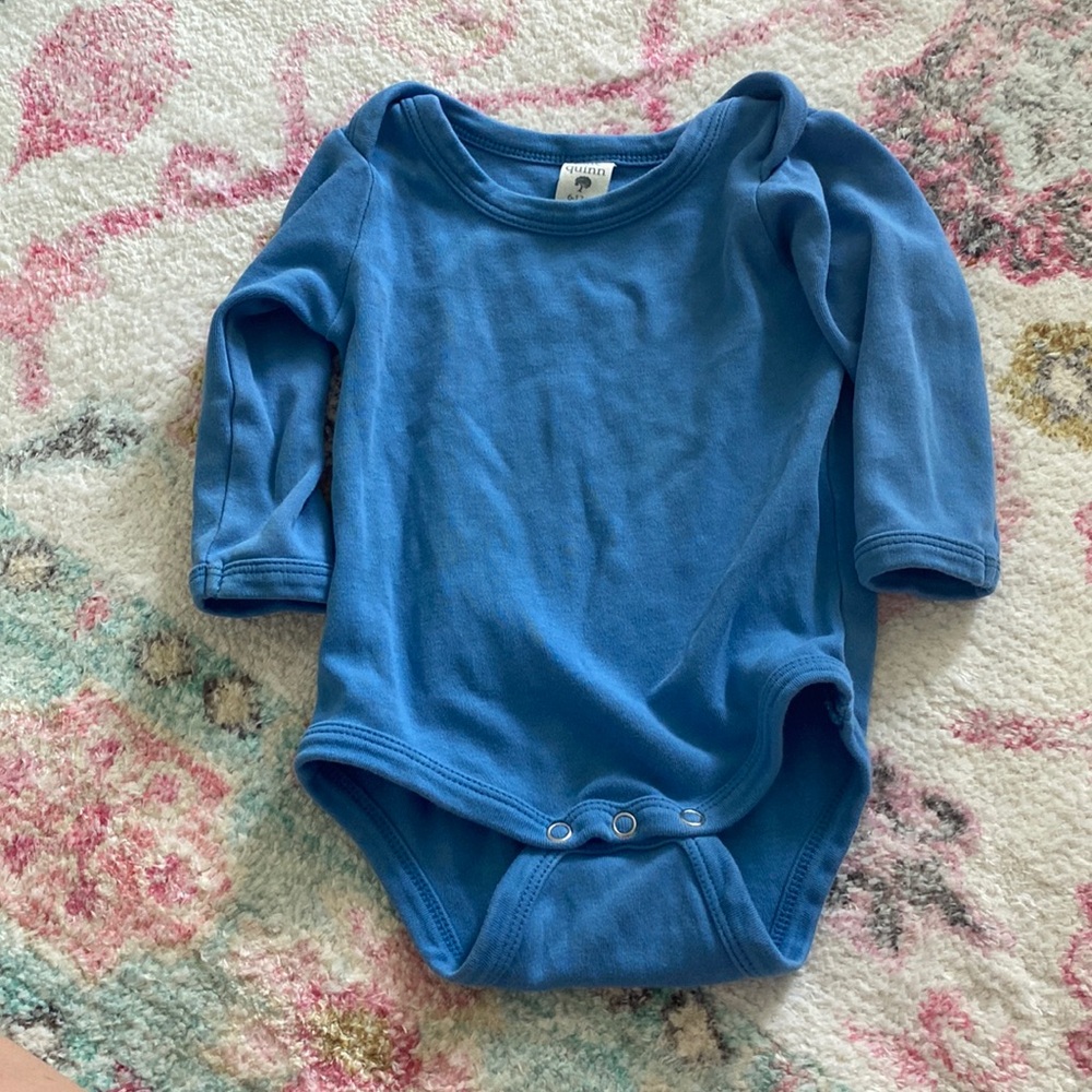 Kate Quinn 6-12 month baby onesie